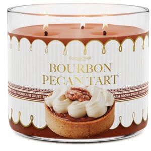 NWT Goose Creek Bourbon Pecan Tart 3-Wick Candle